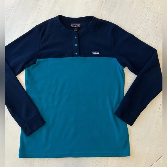 Patagonia Women’s Micro-D Henley Long Sleeve - Picture 2 of 5